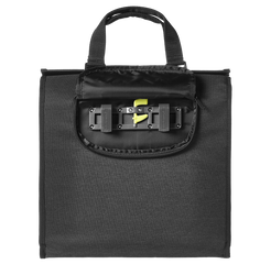 Shoppertasche Basil Mira schwarz, 35,5x16x36,5cm, 17ltr - Produktbild - 2