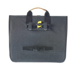 Businesstasche Basil Urban Dry charcoal mel,20ltr,37x14,5x38cm,wasserd. - Produktbild - 2