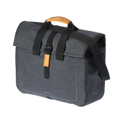 217-92-43200-8715019176616-1-307339-307339.png Businesstasche Basil Urban Dry charcoal mel,20ltr,37x14,5x38cm,wasserd. - Produktbild - 1