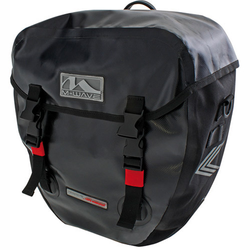 43-710-01-307393.jpg Gepäckträgertaschen ALBERTA 40 Liter groß, schwarz, Paar - Produktbild - 2