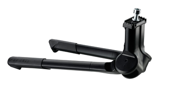Ursus Zweibeinständer Jumbo schwarz H Max=300 mm 
mit langer Schraube und Platte - Produktbild - 1