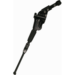 Hinterbauständer m. Schellen 24"-28",UNIVERSAL, schwarz - Produktbild - 1