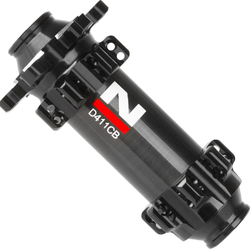Vradnabe Novatec MTB Disk Carbon, Steckachse 28Loch, schwarz, ULTRALIGHT 4 in 1 - Produktbild - 2