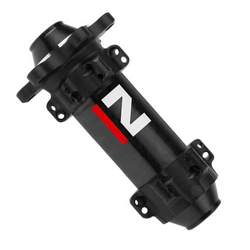 Vradnabe Novatec MTB Disk Carbon, Steckachse 28Loch, schwarz, ULTRALIGHT 4 in 1 - Produktbild - 1