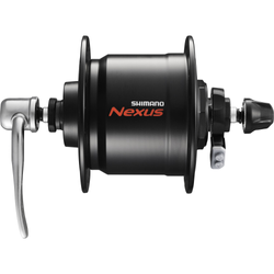 EDHC30003NQAALG-307688-307688.jpg VR-Nabendynamo Shimano DHC3000 100mm, 36 Loch, schwarz, SNSP - Produktbild - 1