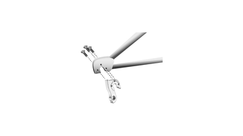 Schaltauge inkl. Schrauben auf Karte GH-168 - Produktbild - 2