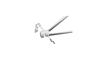 Schaltauge inkl. Schrauben auf Karte GH-169 - Produktbild - 2