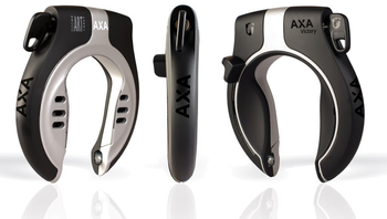 Rahmenschloss Axa Victory sw/grau schwarz/grau, für Rahmenmontage - Produktbild - 1