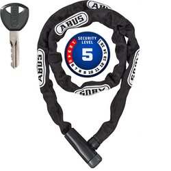 58-070-06-308269-308269.jpg Abus Kettenschloss Steel-O-Chain 5805K schwarz/weiß 110cm - Produktbild - 3