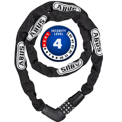 Abus Kettenschloss Steel-O-Chain 5805C schwarz/weiß 110cm - Produktbild - 3