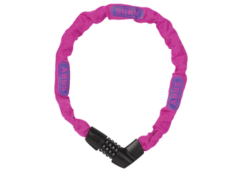 Abus Kettenschloss Tresor 1385 neonpink 75cm - Produktbild - 1