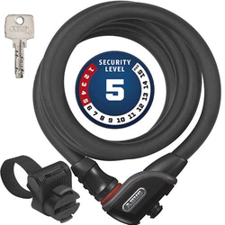 ABUS Spiralkabelschloss PHANTOM 8950/180 TexKF 12 mm schwarz - Produktbild - 2