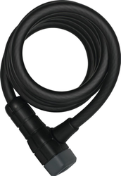 Abus Booster 6512K/180 Spiralkabelschloss 180 cm, Ø 12 mm, Sicherheitslevel 4, schwarz - Produktbild - 1