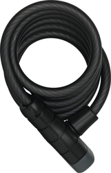 Abus Spiralkabelschloss Primo 5510K schwarz 180cm inkl. Halter - Produktbild - 1 Abus Spiralkabelschloss Primo 5510K schwarz 180cm inkl. Halter - Produktbild - 1