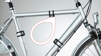 Halter Trelock für Rahmenbefestigung, ZK 432 für Trelock-Schlösser PK/KS/SK - Produktbild - 1 Halter Trelock für Rahmenbefestigung, ZK 432 für Trelock-Schlösser PK/KS/SK - Produktbild - 1