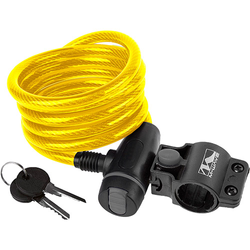 Spiralkabelschloss gelb
L=180cm, Ø 10mm CLIP-ON-Halter - Produktbild - 1 Spiralkabelschloss gelb
L=180cm, Ø 10mm CLIP-ON-Halter - Produktbild - 1