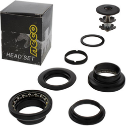 Steuersatz 1 1/8" Ahead Alu schwarz - Produktbild - 1