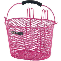 Kinderkorb für Lenker engmaschig, rosa - Produktbild - 1 Kinderkorb für Lenker engmaschig, rosa - Produktbild - 1