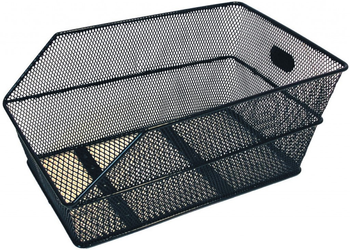 Hinterradkorb Basil Cento f. Schultasche schwarz, 38x24x11 cm, engmaschig - Produktbild - 1