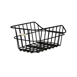 Basil Cento Hinterradkorb Aluminium 45x33x21 cm schwarz Festmontage - Produktbild - 1