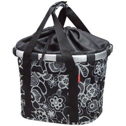 42216735a6e3c4667ee4dfcf8448f23e-309262-309262.JPG City-Tasche KLICKfix Bikebasket 35x28x26cm, fleur schwarz, Reisenthel - Produktbild - 1