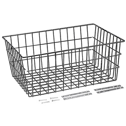 Unix Gepäckträgerkorb CAMILLO MAXI schwarz 55 x 36 x 22 cm - Produktbild - 1 Unix Gepäckträgerkorb CAMILLO MAXI schwarz 55 x 36 x 22 cm - Produktbild - 1