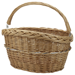 Weidenkorb KLICKfix 37x29x28/22cm, braun, mit Adapterbügel - Produktbild - 2