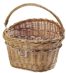 Weidenkorb KLICKfix 37x29x28/22cm, braun, mit Adapterbügel - Produktbild - 1