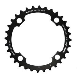 Kettenblatt Chinook 10/11 38 Zähne 104 BCD 4-Arm schwarz (Mitte) - Produktbild - 2