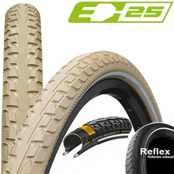 Continental RIDE Tour Reflex 26x1.75 Drahtreifen creme - Produktbild - 2
