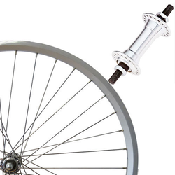 Vorderrad 26"1 3/8 silber Kasten-Alu, Alunabe - Produktbild - 1