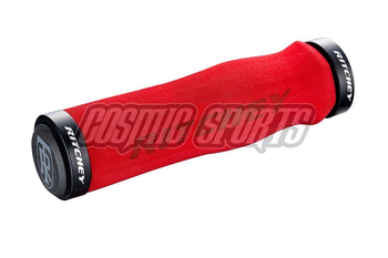 Ritchey MTN WCS Locking Griffe rot 130 mm Neopren mit Lenkerstopfen - Produktbild - 1