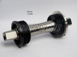BBTI113-01-314248.jpg White Industries Titanium Innenlager, 4-Kant, 113x68mm - Produktbild - 1
