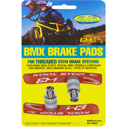 Kool Stop BMX V-Brake Bremsschuh Contour T6 Salmon kompakt robust langlebig - Produktbild - 1