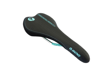 SDG Circuit MTN Sattel, Ti-Alloy 7x7mm, black/teal - Produktbild - 1