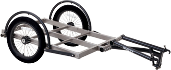 Surly Ted Trailer Fahrradanhänger, kurz, silver/black - Produktbild - 1 Surly Ted Trailer Fahrradanhänger, kurz, silver/black - Produktbild - 1