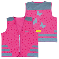 Sicherheitsweste Wowow Nutty Jacket für Kinder pink mit Refl.-Streifen Gr.L - Produktbild - 1
