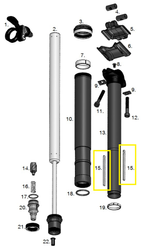 Crankbrothers Highline Keyway Führungsbolzen Gleitstift - Produktbild - 1