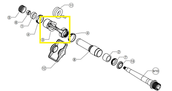 Crankbrothers Pedal Body Körper, Eggbeater, Level 11, Ti - Produktbild - 1