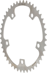 Surly Ring Edelstahl Kettenblatt, 130 BCD, 5-Loch, 46 Z., bis 9-fach, silver - Produktbild - 1