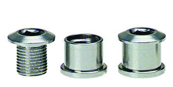 Problem Solvers Kettenblattschrauben und -muttern, 8mm, 2-fach, 5 Stk., CroMo, silver - Produktbild - 1 Problem Solvers Kettenblattschrauben und -muttern, 8mm, 2-fach, 5 Stk., CroMo, silver - Produktbild - 1