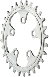 Surly Ring Narrow Wide X-Sync Edelstahl Kettenblatt, 58 BCD, 28 Z., silver - Produktbild - 1