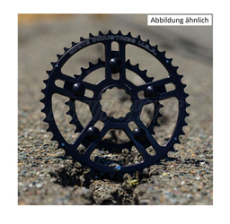 White Industries VBC17 Direct Mount Kettenblatt, außen, 38 Z., black - Produktbild - 1