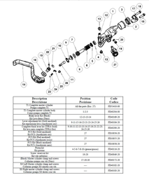 Formula Hebel Kit Alu Li./Re., Black + Tfra Li./Re., Gold T1 ́12-15 - Produktbild - 1