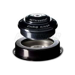 Chris King InSet I2 Tapered Steuersatz, Edelstahl-Lager, 1 1/8"-1.5", GripLock, ZS44/28.6 | ZS56/40, black - Produktbild - 1