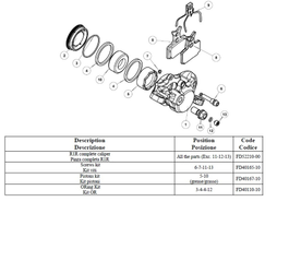 Formula Bremszangen Schrauben Kit Rr1/R1R ́12-18 - Produktbild - 1