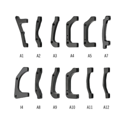 Bremssatteladapter Postmount/Postmount AQ1.0 Series, TEKTRO
A7: PM auf PM, für Ø 203mm Scheibe
Größe: 43 mm, Farbe: Schwarz, Gewicht: 52 g, VE: 1 Stk. - Produktbild - 1