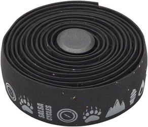 Salsa Glyph Gel Cork Lenkerband, 208cm, 2.5mm, black - Produktbild - 1 Salsa Glyph Gel Cork Lenkerband, 208cm, 2.5mm, black - Produktbild - 1