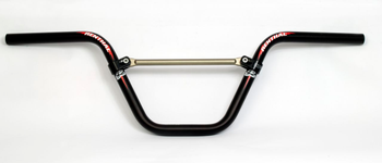 Renthal Moto 20 BMX Flat Lenker, 22.2mm, 711x190mm, 12°/2°, black - Produktbild - 1