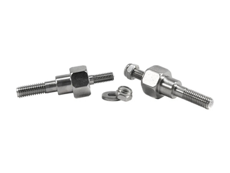 Paul Component Rack Adapter Cantilever Gepäckträger Adapter, Paar, silver - Produktbild - 1